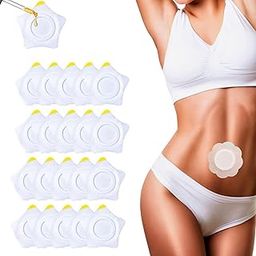 20PCS Castor Oil Pack Wrap, Castor Oil Pack Wrap for Tummy Navel Patch Have a Good Choice No Wash (Oil Not Included)-11