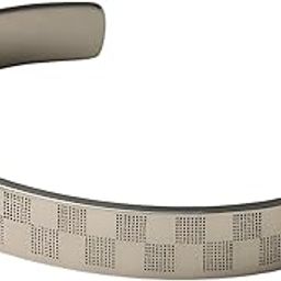 Men’s Stainless Steel Kada Bracelet with Laser-Etched Checker Pattern | Rust-Proof Open Cuff Bracelet for Men | Long-Lasting Plating-image-22