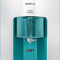 Havells Fab UV Storage Water Purifier (White & Green), UV+UF, Copper+Zinc, 5 Stage Purification, 7L Tank, Suitable TDS <300 ppm Water,Suitable for Municipal Water-16