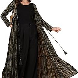 Pre-Shrunk Lightweight Long-Line Cotton Shrug for Women-image-8