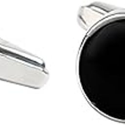2x Black Men Cufflinks Cuff Links for Dress Shirt Formal Ceremony Graduation | Cufflinks | Mens Jewelry-image-13
