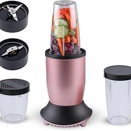 Nutri-Mix Juicer | Blender | Chopper | 22000 RPM 450 W Mixer-Grinder | Stainless Steel Blades | 3 Unbreakable Jars with 2 Detachable Blades | 1 Year Warranty / 3 Lids (Rosegold_Black)-image-67