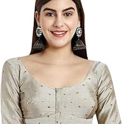 Women's Polyester Putta Short Sleeve Blouse-image-5