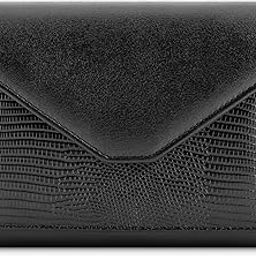 Women's Faux Leather Casual Wallet,Black-image-14