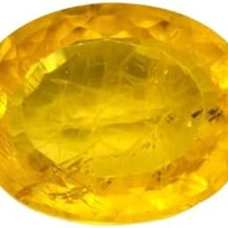 Srilankan Pukhraj Stone Original Certified Yellow Pushparagam Stone येलो सफायर स्टोन ओरिजिनल सर्टिफाइड पुखराज राशि रत्न पुष्कराज स्टोन गुरुप्रिया स्टोन गुरु रत्न कनक पुष्परागम पत्थर-image-46