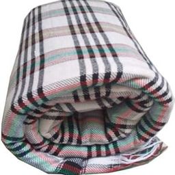JIZZBY 400 TC Khadi Handmade Stylish Check Print Lightweight Handmade Single Bed Khes Comforter, Cotton Handloom Khadi Khes with Size 60 x 90 Inches with Check Print AC Topsheet (Set of 2 pcs)-image-12