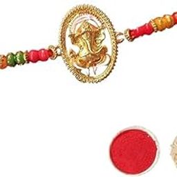 Rakhi with Roli Chawal Pack for Brother Boy Kids || Rakhi's Kids Combo Rakhi for Brother Bhaiya Sister Men Premium Designer-image-51