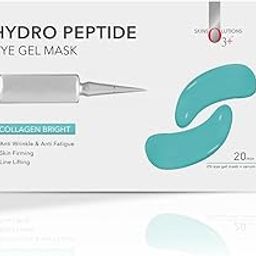 O3+ Hydro Peptide Eye Gel Mask | With Collagen & Hyaluronic acid For Dark Circles 2 ml (1 pair of eye gel mask & Serum)-54
