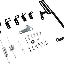 VELURA Car Cable Mount Kit High Performance Carburetor Throttle Cable Mount Bracket|2 Wheel Alignment Tools|Carburetor Parts| Parts & Accessories-7