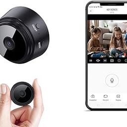 TECHNOVIEW Mini WiFi Camera HD 1080P Wireless Hidden Camera Video Camera Small Nanny Cam with Night Vision and Motion Activated Indoor Use Security Cameras Surveillance Cam for Car Home Office-image-97