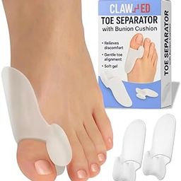 Gel Bunion Corrector & Toe Seperator | Bunion Pain Relief Hallux Valgus & Toe Alignment- Overlapping Toe Corrector for Women & Men (Pack of 2)-33