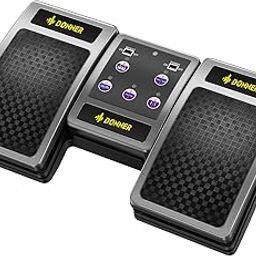 Donner Bluetooth Page Turner Pedal for Tablets Ipad Rechargeable, Silver-picture-19