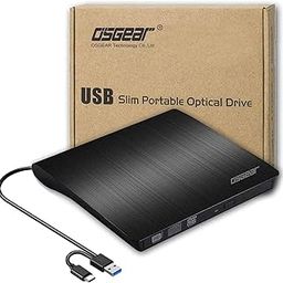 OSGEAR USB 3.0 Slim External 8X DVDRW DVD CD RW ROM Burner Writer Drive Mac PC Box Laptop Desktop Tray Loading Portable Enclosure Housing Caddy Case-image-49