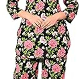 Women's Designer Print Co-Ord Set Relaxed Fit for Women Two Piece Co Ord Set Top & Pant Casual Co Ords Women Wear-image-67