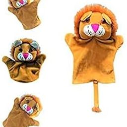 VARUSH Wild Animals & Birds Storytelling Hand Puppets/Hand Puppets for Kid's Learning Playing (Lion)-picture-29