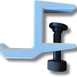 Headphone Holder Clip for Table – Solid Plastic Clamp Mount – Space-Saving & Eco-Friendly Desk Accessory-picture-20