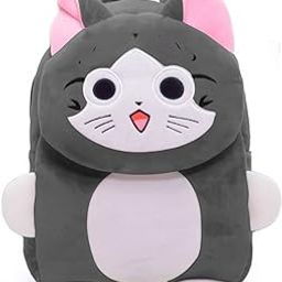 Cute Backpack for Nursery Children Soft Plush Velvet Cartoon Animal Plush Preschool Mini Travel Bags for Baby Girl & Baby Boy Ideal for Girls, Boys & Toddlers, 2-5 Years-image-67