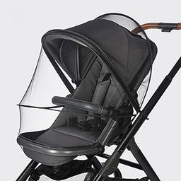 Baby Stroller Mosquito Net Universal Breathable Stroller Canopy Cover with Mosquito Netting for Infant Toddler Pushchair (Black)-20