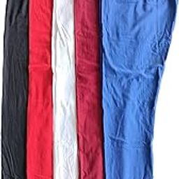 Women's Regular Fit Cotton Leggings - Combo of 4 - (Black,White,Maroon,Yellow)-image-30