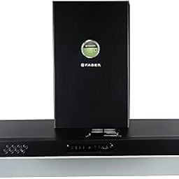 Faber 3 way suction chimney with Air purifier & Fan,90 cm,1095 m³/hr (HOOD 3N1 AEROST. SPARK PRO 3D BK FT 90,Baffle Filter,Black)-image-68