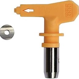LOOM TREE® Universal Airless Spray Spraying Tip for Paint Sprayer 655 Yellow | 1 Piece Airless Spray Tip-image-9