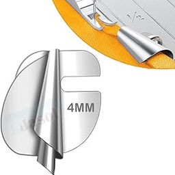 Sewing Rolled Hemmer Foot 1 Pieces (3-10mm) Universal Sewing Machine Accessories of Guide Sewing Foot Wide Rolled Hem Pressure Foot (4MM)-image-9