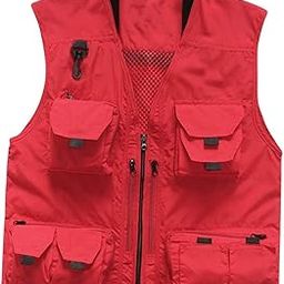 Casual Fishing Vest Mesh Hiking Clothes Fishermen Outdoor Costume Mens L | Clothing, Shoes & Accessories | Mens Clothing | Coats & Jackets-picture-1