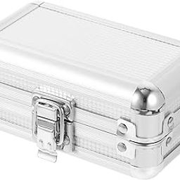 Gadpiparty Telescope Filter Box Aluminum Alloy Telescope Filter Case Optical Telescope Filter Storage Box Eyepieces Filter Storage Holder with Foam for Telescopes Eyepieces-image-56