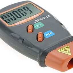 Culnflun Digital LCD Lasers Photo Tachometer RPM Tester Meter for Motor Fans Wheels ABS Plastic-image-44