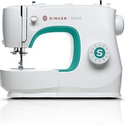 Singer M3305 Electric Sewing Machine | 23 Built-in Stitches| 58 Stitches Functions with 70wt Powerful motor & Feed dog with106 Teeth in 6 Rows – Get Free Online Interactive Master Class.-image-21