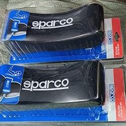 AUTO MT Black 2PC SPARCO NECKREST Sparco Universal Headrest Neck Pillow Adjustable Pillow Cervical Pillow-image-2