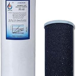 KRPLUS 7.5 Inch Spun Filter with 4 Inch Carbon Core Filter Cartridge Compatible with Pureit Water Purifiers, Pack of 2-picture-27