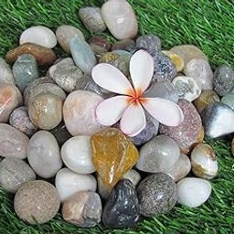 Garden art Decorative Marbles 5Kg (Mix Polished)-image-41