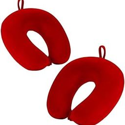 Ergonomic Neck Pillow - 2-Pack Round Travel Cushions for Car & Airplane, Cervical Support for Improved Sleep, Neck Rest Accessories for Travel Comfort-25