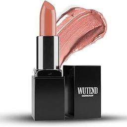 Wutend Desert Silk Long Lasting Matte Lipstick – Nude Brown Waterproof Lip Color with Vitamin E | Lightweight, Transfer-Proof, Non-Drying for All Skin Tones | Lipstick for women 3.5g-13