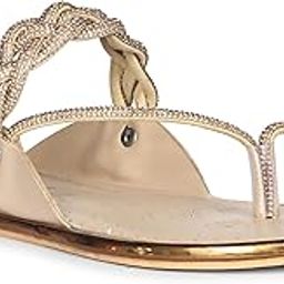 New Stylish Look women's sandal with a braided toe detailing, perfect for warm weather outings.-image-12