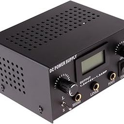 BAZPUR MART Dual Digital Tattoo Power Supply with Foot Pedal and 2 Clip Cords Set-image-72