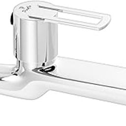 Pixaflo Stellar Brass Long Body Bib Cock Tap with Wall Flange | Chrome-picture-19