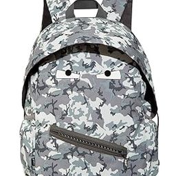 Grillz Backpack for Kids with Extra Side Pocket, Camo Green-image-61