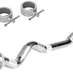 Generic Ekatra Fitness 3Ft. Nickel Electroplated EZ Curl Steel Rod With Steel Locks(Silver)(Thickness-21mm)-29