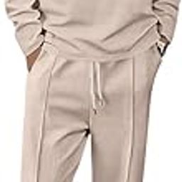 Jawdrobe Men’s Waffle-Check Co-Ord Set | Self-Textured Collar Top | Drawstring Jogger Pants | Cotton-Blend Loungewear/Night-Suit | Casual Travel & Streetwear Two-Piece-image-87