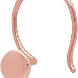 Rose Gold Nose Pin for Women 18 k | 18k BIS Hallmark (750) Nose Stud for Women and Girls with Piercing-image-40