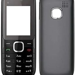 Backer The Brand Replacement Housing for Nokia C1-01 Front Back Body Panel (This is Not A Phone) -Black-image-40
