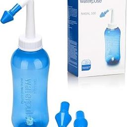 HITWA™ Nasal Wash Neti Nose 300 ml Bottle Pot Sinus Rinse Pressure Cleaner Irrigation System Nose Cleaner for Adult & Kid Travel Essentials Jal Neti Pot (1 Piece)-22
