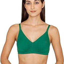 Women's Cotton Wire Free Casual Non-Padded Transparent Back Bra-image-20
