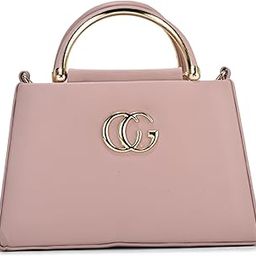 Women's Classic Top Handle Handbag, White Leather with Gold Hardware, Crossbody Strap-image-72