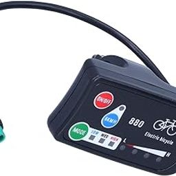 Salinr Electric Display Meter, Electric Display E‑Bike LED Display Small and Light E‑Bike Accessories for DIY Electric Controller-image-73