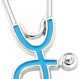 ™ 4xBrooch Pin Brooch Nurse Gift for Women Lapel Pin for Bags Party Anniversary Argent blue | Pins & Brooches | Fashion Jewelry-image-47