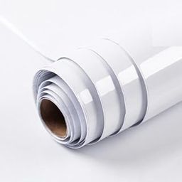 HAPPYMATES Self-Adhesive Whiteboard Sticker Wall Sticker Plastic Vinyl Dry Erase Large Contact Paper Roll for Children DIY Works School Classroom Home Office (Whiteboard Vinyl, 24 X 48 Inch)-30