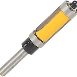 CALANDIS 1/4-inch Shank Top Bottom Bearing Flush Trim Router Bit Tool for Woodworking Wood Cutting Slotting-3